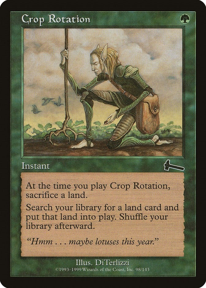 Image for Crop Rotation (Urza's Legacy) (98) - Magic: The Gathering