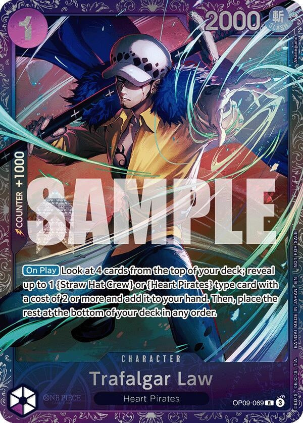 Image for Trafalgar Law (Treasure Cup 2025) (One Piece Promotion Cards) (OP09-069) - One Piece Card Game