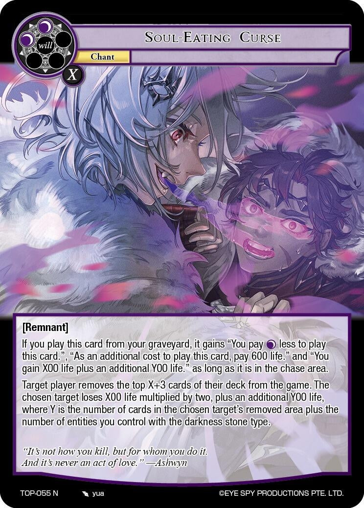 Image for Soul-Eating Curse (Ten Oaths of Protopaterpolis' War) (TOP-055 N) - Force of Will