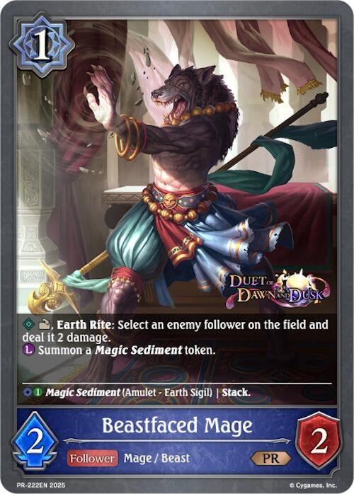 Image for Beastfaced Mage (Shadowverse: Evolve Promo Cards) (PR-222EN) - Shadowverse: Evolve