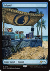 Image for Island (2077) (Secret Lair Drop Series) (2077) - Magic: The Gathering