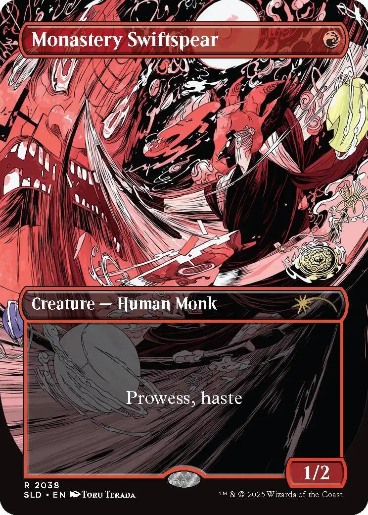 Image for Monastery Swiftspear (2038) (Secret Lair Drop Series) (2038) - Magic: The Gathering