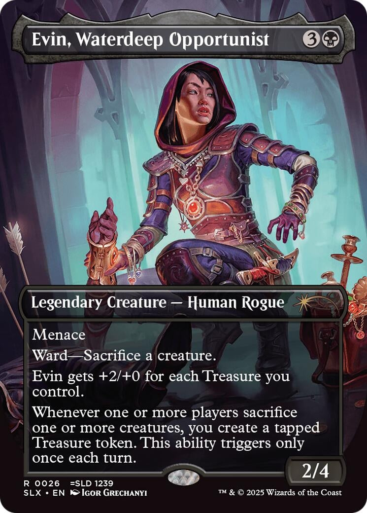 Image for Evin, Waterdeep Opportunist (SLX Cards) (26) - Magic: The Gathering