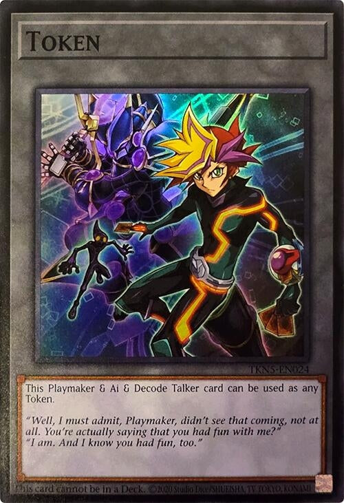 Image for Token: Playmaker & Ai & Decode Talker (Alliance Insight) (TKN5-EN024) - YuGiOh