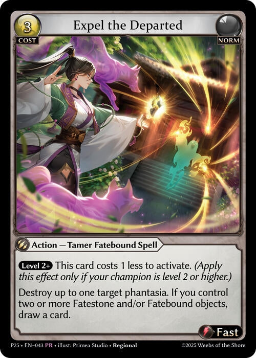 Image for Expel the Departed (Promotional Cards) (043) - Grand Archive TCG