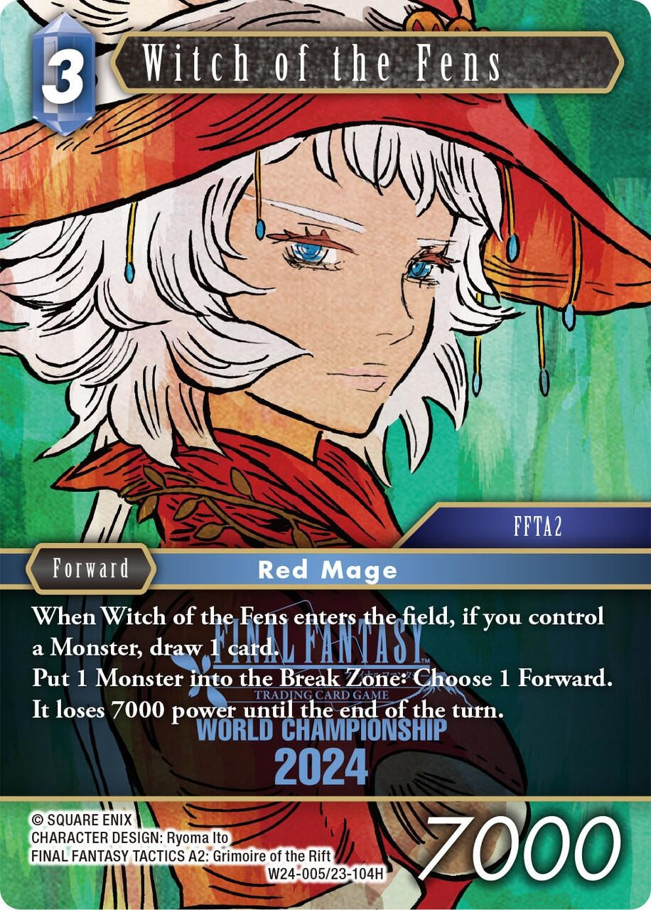 Image for Witch of the Fens (World Champion Decks 2024) (W24-005/23-104H) - Final Fantasy TCG