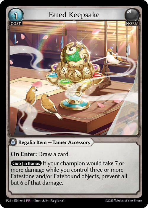 Image for Fated Keepsake (Promotional Cards) (045) - Grand Archive TCG