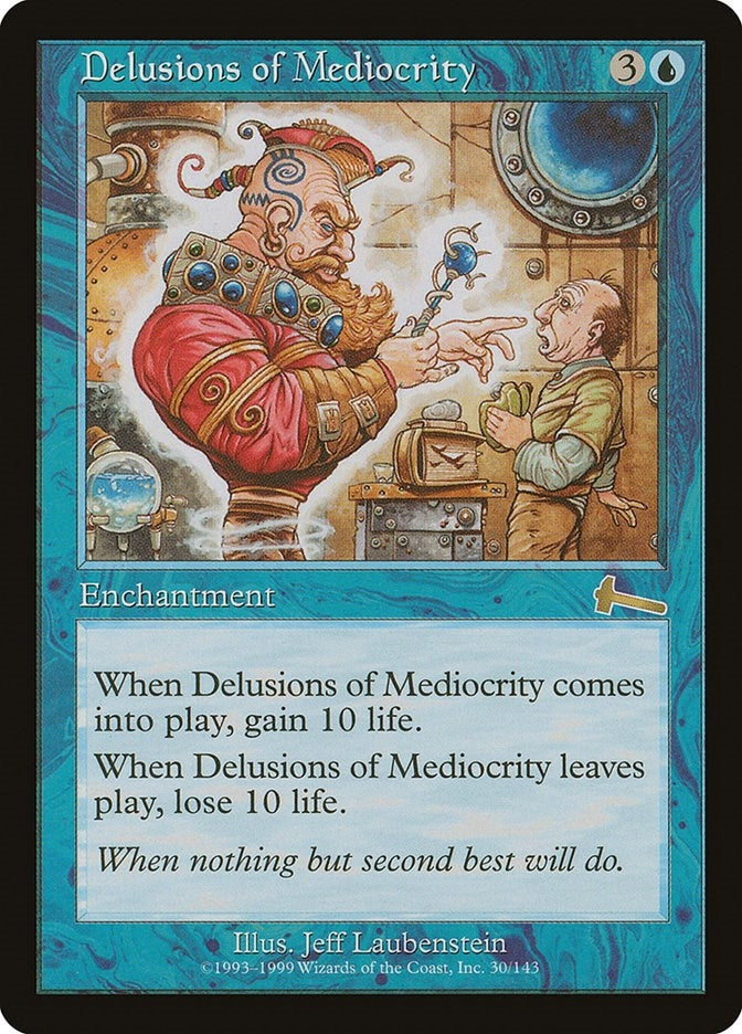 Image for Delusions of Mediocrity (Urza's Legacy) (30) - Magic: The Gathering