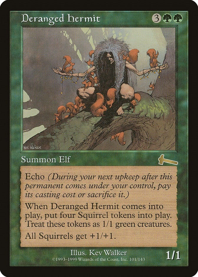 Image for Deranged Hermit (Urza's Legacy) (101) - Magic: The Gathering