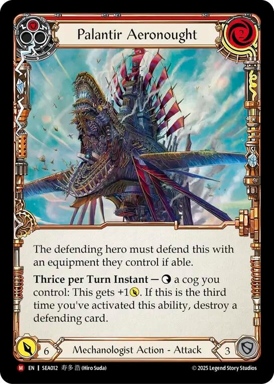Image for Palantir Aeronought (High Seas) (SEA012) - Flesh and Blood TCG