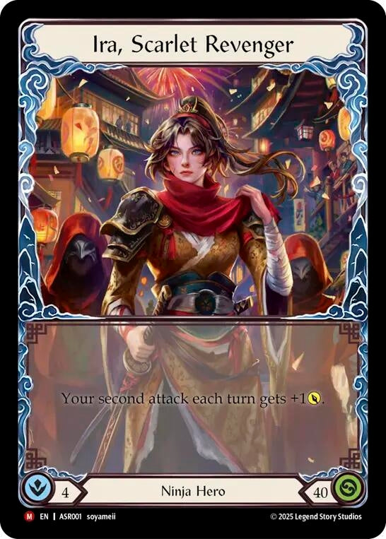 Image for Ira, Scarlet Revenger (Armory Deck: Ira) (ASR001) - Flesh and Blood TCG