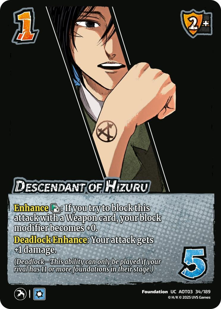 Image for Descendant of Hizuru (Attack on Titan: Apocalypse) (34/189) - UniVersus