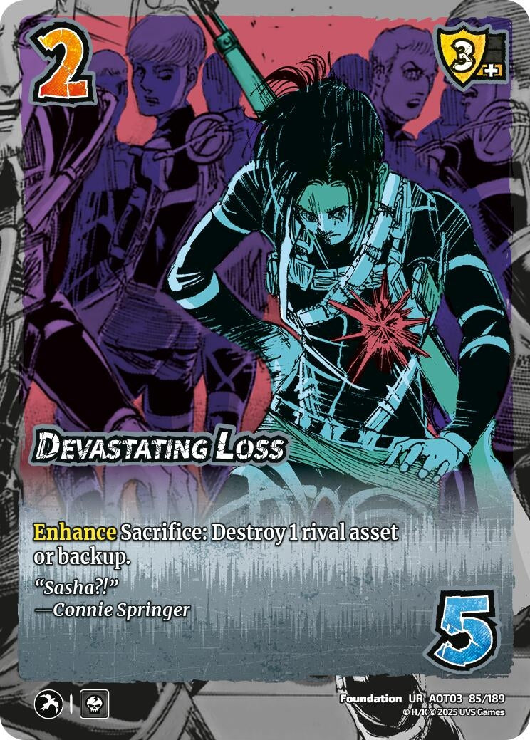 Image for Devastating Loss (Attack on Titan: Apocalypse) (85/189) - UniVersus