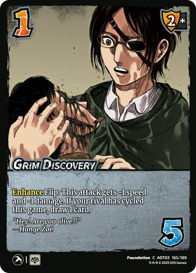 Image for Grim Discovery (Attack on Titan: Apocalypse) (165/189) - UniVersus