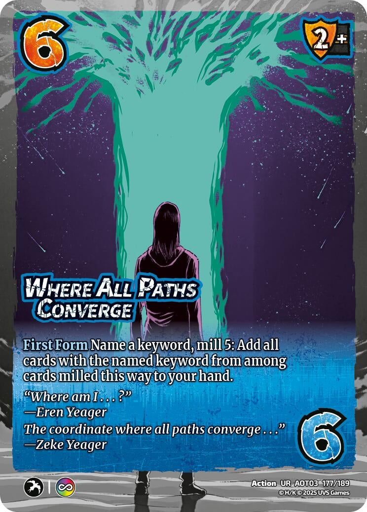 Image for Where All Paths Converge (Attack on Titan: Apocalypse) (177/189) - UniVersus