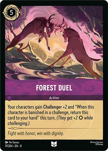 Image for Forest Duel (Reign of Jafar) (77/204) - Disney Lorcana