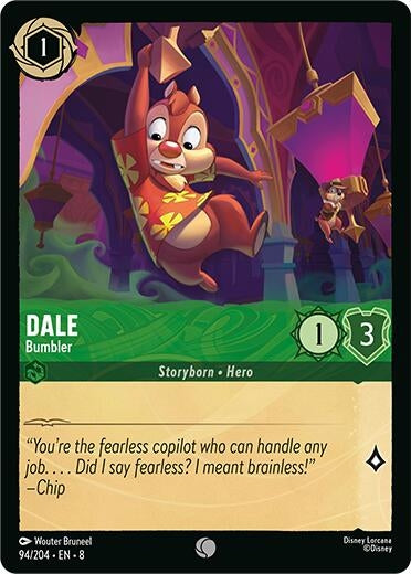 Image for Dale - Bumbler (Reign of Jafar) (94/204) - Disney Lorcana
