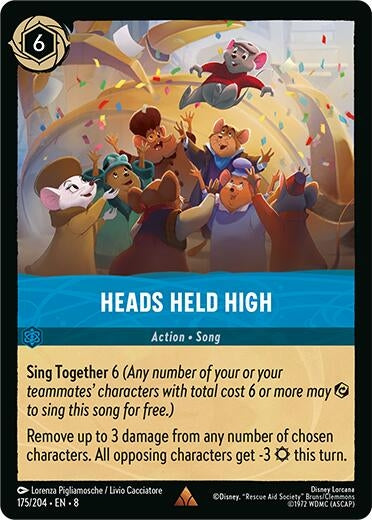 Image for Heads Held High (Reign of Jafar) (175/204) - Disney Lorcana