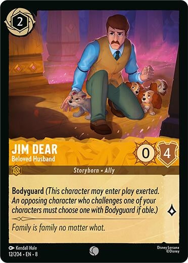 Image for Jim Dear - Beloved Husband (Reign of Jafar) (12/204) - Disney Lorcana