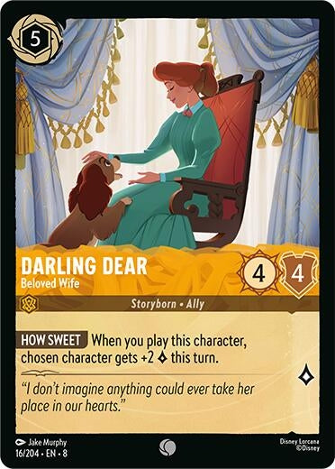 Image for Darling Dear - Beloved Wife (Reign of Jafar) (16/204) - Disney Lorcana