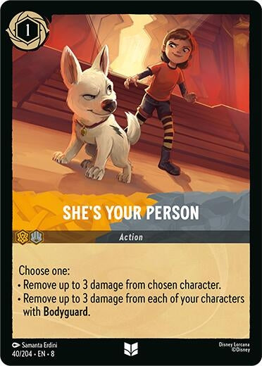 Image for She's Your Person (Reign of Jafar) (40/204) - Disney Lorcana