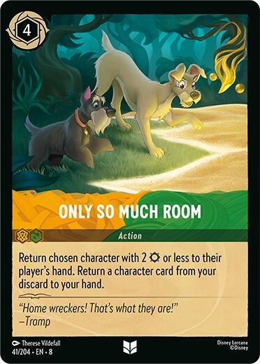 Image for Only So Much Room (Reign of Jafar) (41/204) - Disney Lorcana
