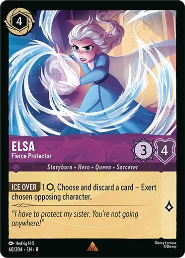 Image for Elsa - Fierce Protector (Reign of Jafar) (60/204) - Disney Lorcana