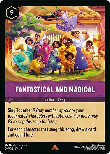 Image for Fantastical and Magical (Reign of Jafar) (79/204) - Disney Lorcana