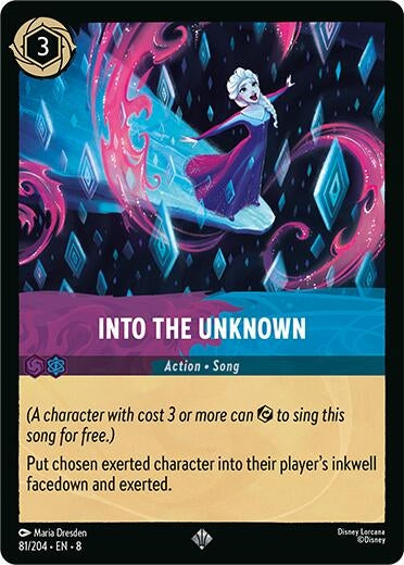 Image for Into the Unknown (Reign of Jafar) (81/204) - Disney Lorcana