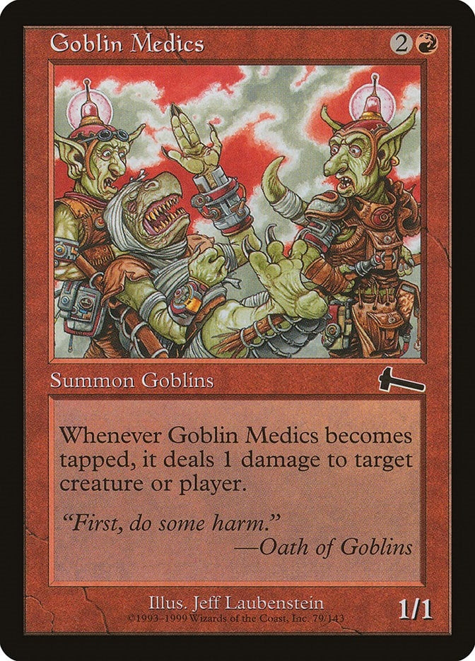 Image for Goblin Medics (Urza's Legacy) (79) - Magic: The Gathering