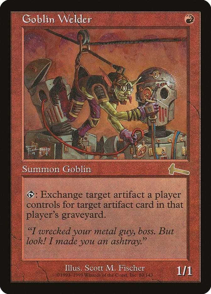 Image for Goblin Welder (Urza's Legacy) (80) - Magic: The Gathering