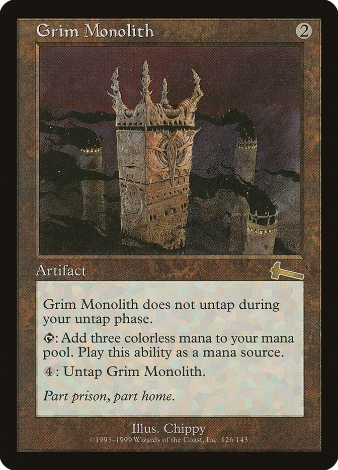 Image for Grim Monolith (Urza's Legacy) (126) - Magic: The Gathering
