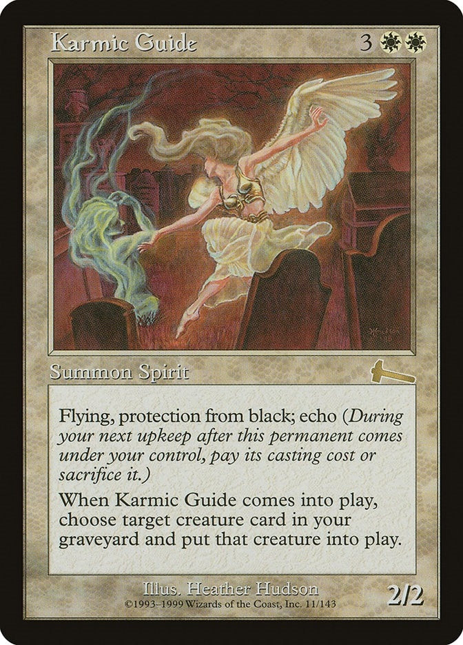 Image for Karmic Guide (Urza's Legacy) (11) - Magic: The Gathering