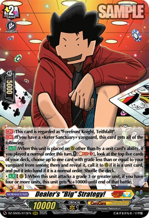 Image for Dealer's "Big" Strategy! (DZ-SS05/015EN) [DZ-SS05: CoroCoro Start Deck Pack] - Cardfight Vanguard