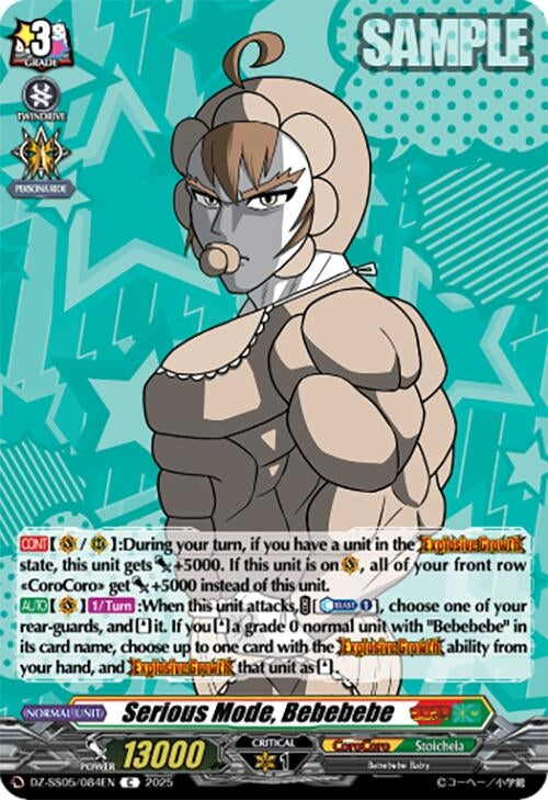 Image for Serious Mode, Bebebebe (DZ-SS05: CoroCoro Start Deck Pack) (DZ-SS05/084EN) - Cardfight Vanguard