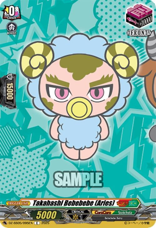 Image for Takahashi Bebebebe (Aries) (DZ-SS05: CoroCoro Start Deck Pack) (DZ-SS05/095EN) - Cardfight Vanguard
