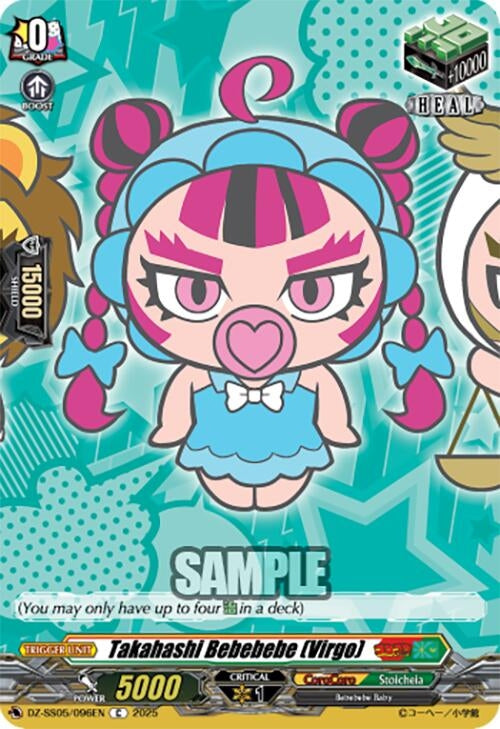 Image for Takahashi Bebebebe (Virgo) (DZ-SS05: CoroCoro Start Deck Pack) (DZ-SS05/096EN) - Cardfight Vanguard