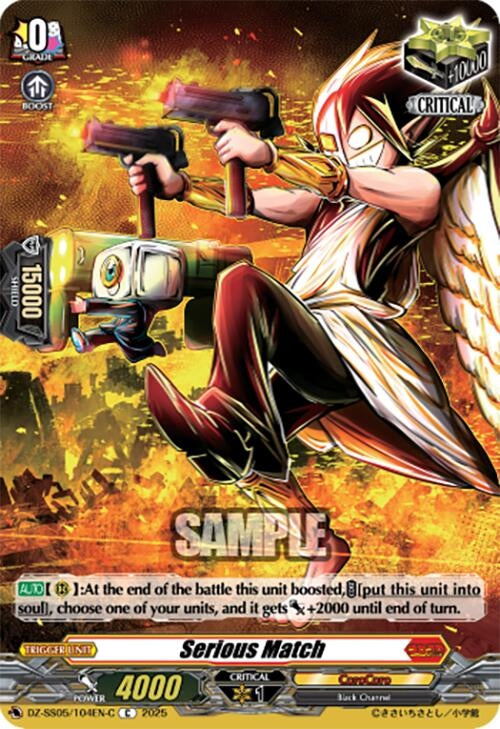 Image for Serious Match (C) (DZ-SS05: CoroCoro Start Deck Pack) (DZ-SS05/104EN-C) - Cardfight Vanguard