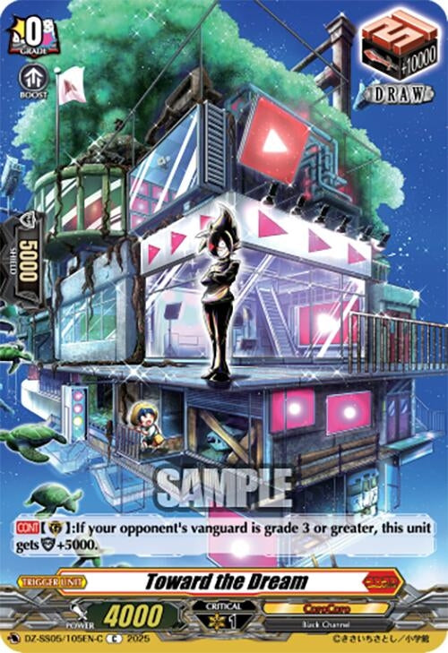 Image for Toward the Dream (C) (DZ-SS05: CoroCoro Start Deck Pack) (DZ-SS05/105EN-C) - Cardfight Vanguard