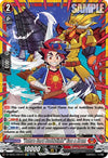 Image for "Future Card Buddyfight" Gao & Drum (CR) (DZ-SS05: CoroCoro Start Deck Pack) (DZ-SS05/CR01EN) - Cardfight Vanguard