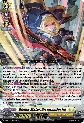 Image for Divine Sister, Arrozconleche (D Promo Cards) (D-PR/775EN) - Cardfight Vanguard