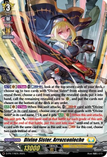 Image for Divine Sister, Arrozconleche (Foil) (D Promo Cards) (D-PR/776EN) - Cardfight Vanguard