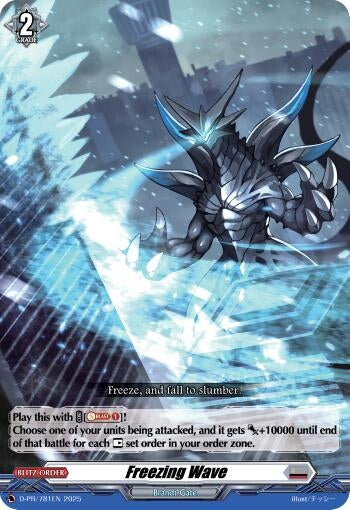 Image for Freezing Wave (D Promo Cards) (D-PR/781EN) - Cardfight Vanguard
