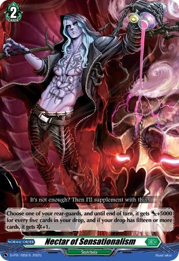 Image for Nectar of Sensationalism (D Promo Cards) (D-PR/785EN) - Cardfight Vanguard