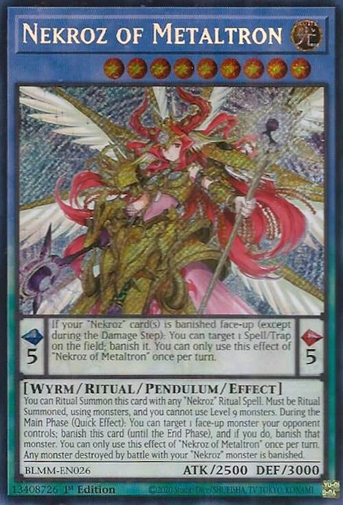 Image for Nekroz of Metaltron (Battles of Legend: Monster Mayhem) (BLMM-EN026) - YuGiOh