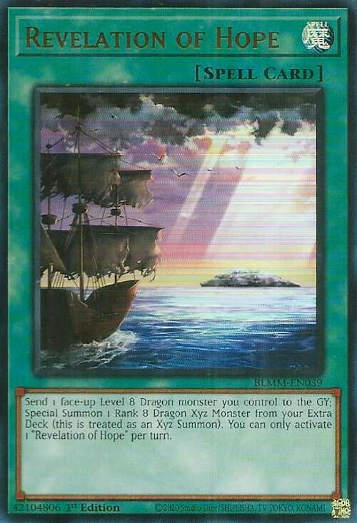 Image for Revelation of Hope (Battles of Legend: Monster Mayhem) (BLMM-EN039) - YuGiOh