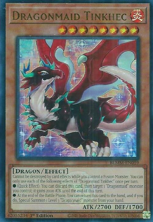 Image for Dragonmaid Tinkhec (Battles of Legend: Monster Mayhem) (BLMM-EN059) - YuGiOh