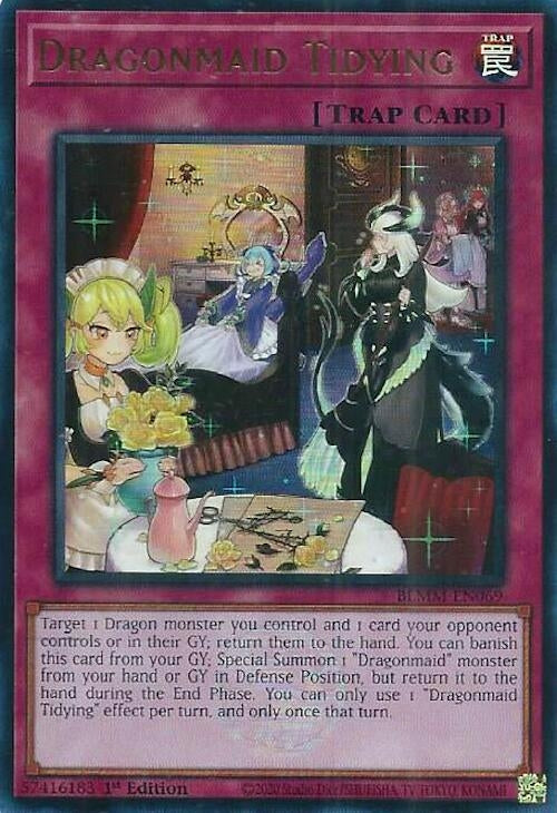 Image for Dragonmaid Tidying (Battles of Legend: Monster Mayhem) (BLMM-EN069) - YuGiOh
