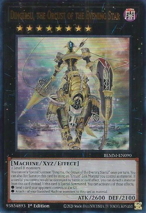 Image for Dingirsu, the Orcust of the Evening Star (Battles of Legend: Monster Mayhem) (BLMM-EN090) - YuGiOh