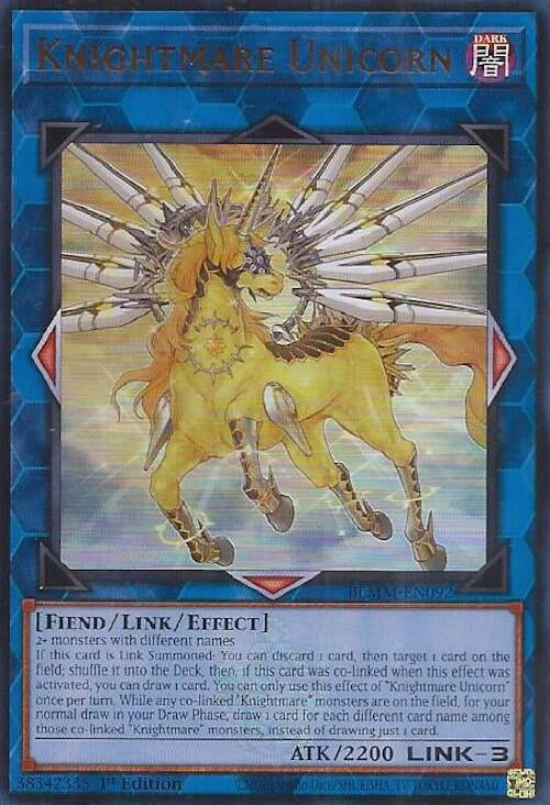 Image for Knightmare Unicorn (Battles of Legend: Monster Mayhem) (BLMM-EN092) - YuGiOh